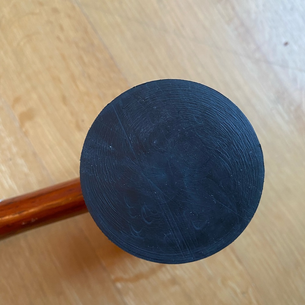 RARE Craftsman Rubber Mallet 45787 Hickory Handle LIKE NEW - Picture 11 of 15